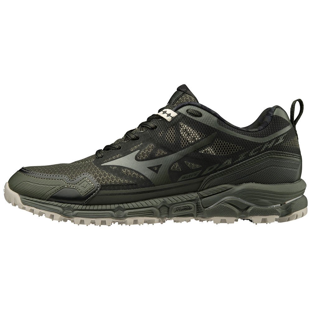 Mizuno Men's WAVE DAICHI 4 Trail Running Shoes Black (J1GJ197131-TRE)